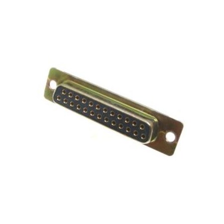 Itt Cannon DSUB 25F PCB STR G50 ZINC DBMM25SE